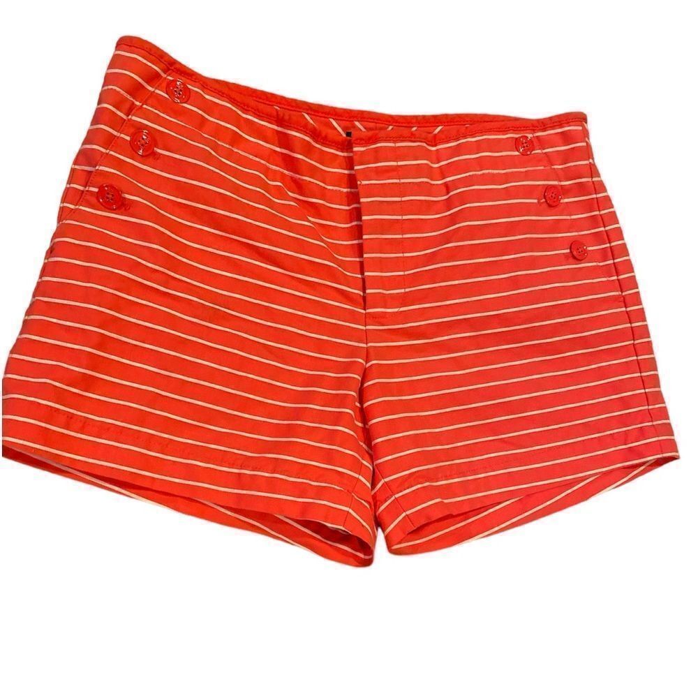 Tommy Hilfiger Pink & White Striped Shorts Size 10